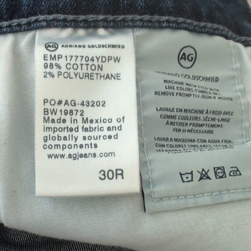 AG The Farrah Skinny Ankle High Rise Jeans - Picture 6 of 9